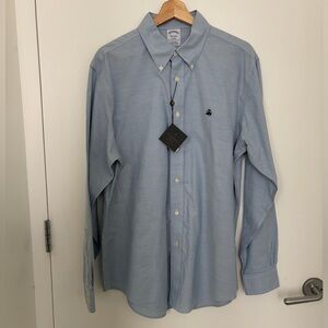 Men’s Brooks Brothers Sky Blue Button-Down Shirt